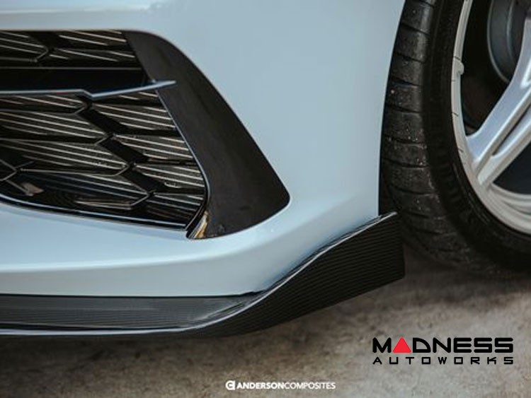 Chevrolet Corvette C8 Carbon Fiber Front Splitter - Anderson Composites
