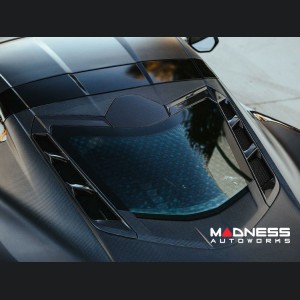 Chevrolet Corvette C8 Carbon Fiber Rear Decklid Housing - Anderson Composites 