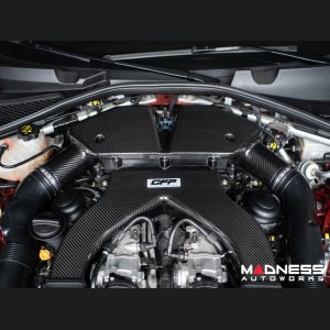 Alfa Romeo Giulia Quadrifoglio Carbon Fiber Air Intake & Engine Cover Kit - Corsa Forza Performance