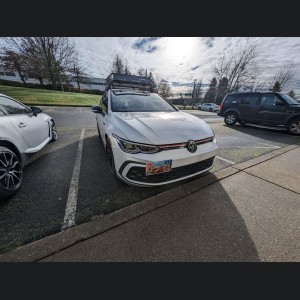 Volkswagen Golf License Plate Mount - Platypus - GTI (2022-2024)