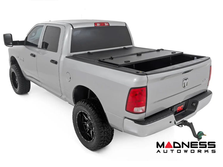 Dodge Ram 1500 Bed Cover - Tri Fold - Flip Up - Hard Cover - 5'7" Bed