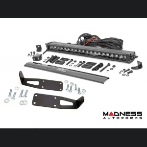 Dodge RAM 2500 Lighting Upgrade - Front Bumper Mount - 4WD - Black Series w/ White DRL