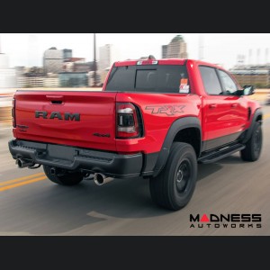 Dodge Ram1500 TRX Performance Exhaust by Corsa Performance - Cat Back - Dual Exit - Muffler Delete - Satin Polished Tips