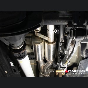 Dodge Ram1500 TRX Performance Exhaust by Corsa Performance - Cat Back - Dual Exit - Xtreme - Gunmetal Tips