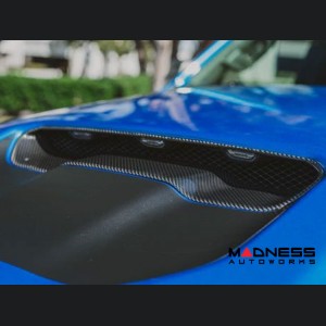 Dodge Ram TRX Hood Scoop - Carbon Fiber - Anderson Composites 
