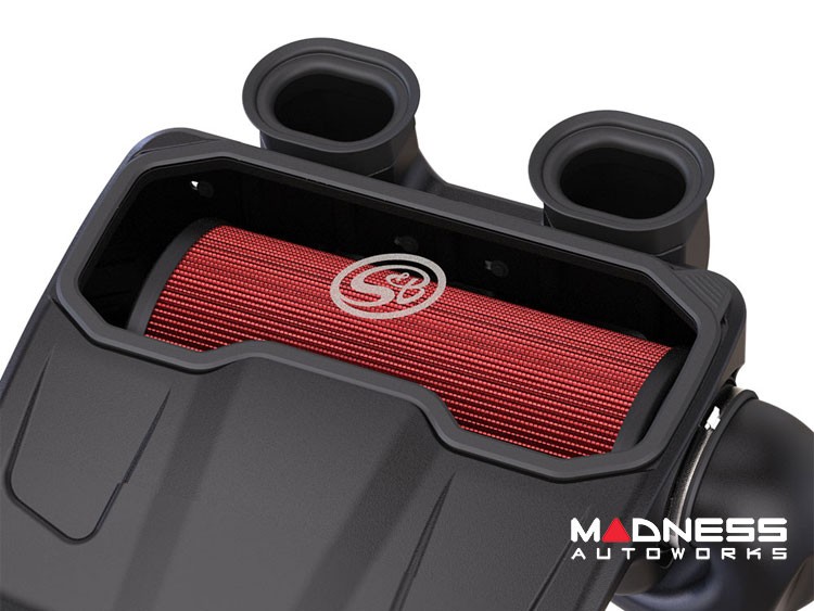 Dodge RAM 1500 TRX Cold Air Intake - Oiled Cleanable Cotton Filter - 6.2L - S&B