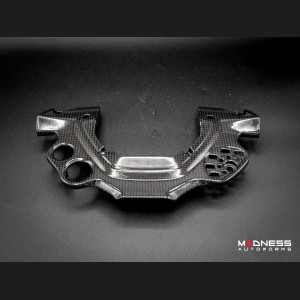 Ferrari 488 Steering Wheel Trim - Carbon Fiber - Center