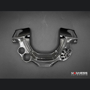 Ferrari FF Steering Wheel Trim - Carbon Fiber - Center