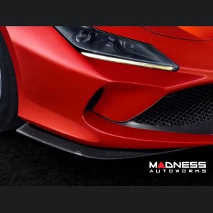 Ferrari F8 Front Spoiler - Carbon Fiber - Side Trim Set