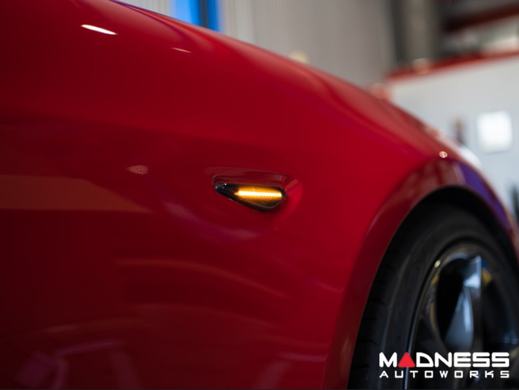 Mazda MX-5 Miata Front Side Markers - set of 2 - w/ Dynamic LEDs - Smoked