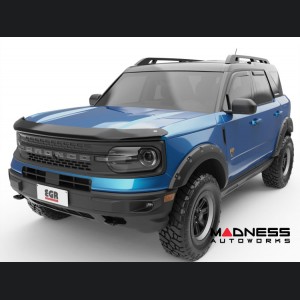 Ford Bronco Sport Side Window Air Deflectors - Dark Smoke - EGR