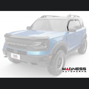 Ford Bronco Sport Side Window Air Deflectors - Matte Black - EGR