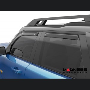 Ford Bronco Sport Side Window Air Deflectors - Dark Smoke - EGR