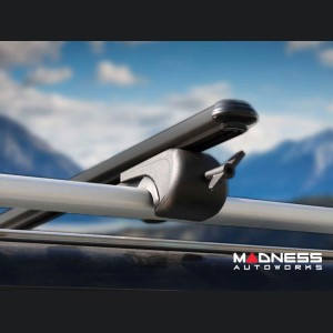 Ford Bronco Sport Roof Rack Cross Bars - for models w/ factory roof rails - Black 