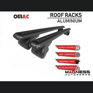 Ford Bronco Sport Roof Rack Cross Bars - for models w/ factory roof rails - Black 