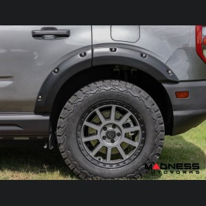 Ford Bronco Sport Fender Flare Kit - Chrome Rivets - Rough Country