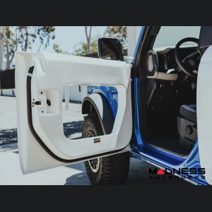 Ford Bronco Halo Doors - Anderson Composites - 4 Door - Fiberglass - Front