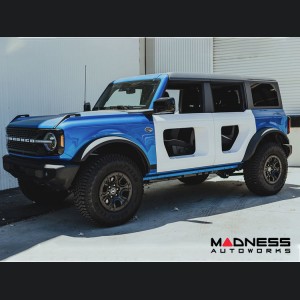 Ford Bronco Halo Doors - Anderson Composites - 4 Door - Fiberglass - Rear