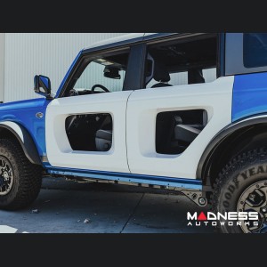 Ford Bronco Halo Doors - Anderson Composites - 4 Door - Fiberglass with Carbon Fiber Inserts - Rear