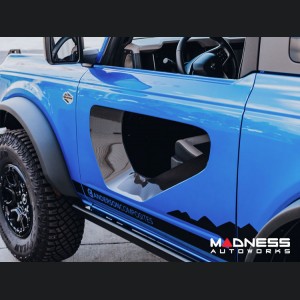Ford Bronco Halo Doors by Anderson Composites - Fiberglass with Carbon Fiber Inserts 
