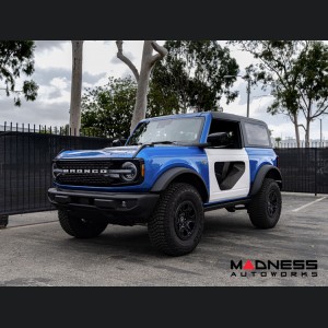 Ford Bronco Halo Doors - Anderson Composites - 2 Door - Fiberglass with Carbon Fiber Inserts 