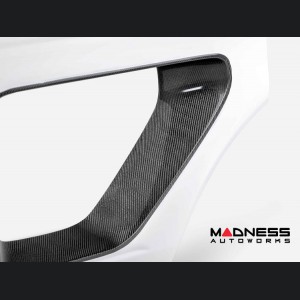 Ford Bronco Halo Doors - Anderson Composites - 4 Door - Fiberglass with Carbon Fiber Inserts - Rear