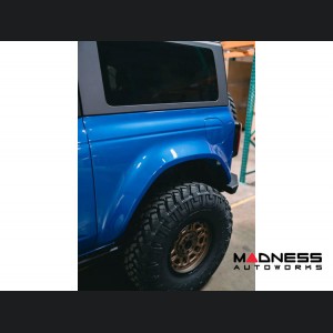 Ford Bronco Fenders - Full Replacement - Widebody - Fiberglass - Rear - 2 Door