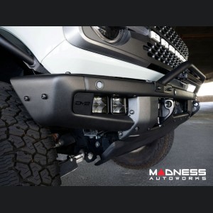 Ford Bronco Light Upgrade - DV8 - LED Pod Factory Bumper Mount Kit