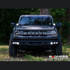 Ford Bronco Light Upgrade - LED Fog Light Kit - Pocket Stage Series - Max - White