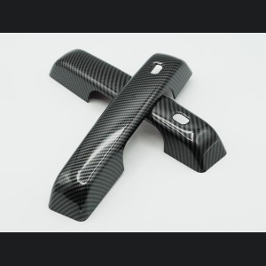 Ford Bronco Door Handle Cover Kit - 4 Door - Carbon Fiber Look