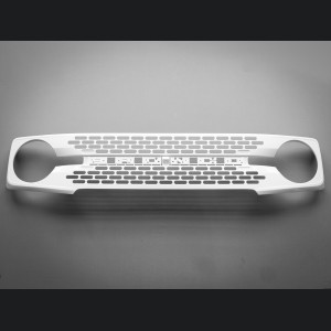 Ford Bronco Custom Grille - High End OEM Style - Gloss White Finish