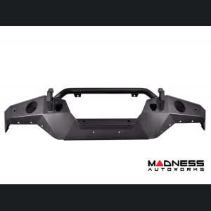 Ford Bronco Front Bumper - Steel Bender - Textured Black - Havoc 