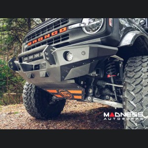 Ford Bronco Front Bumper - Steel Bender - Textured Black - Havoc 