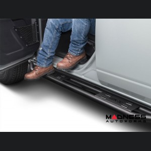 Ford Bronco Rock Sliders - 4 Door - Trailcrawler - Textured Black - Havoc 