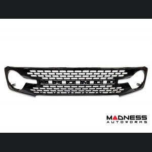 Ford Bronco Front Grille - OEM High End Style - IAG - I-Line - Gloss Black