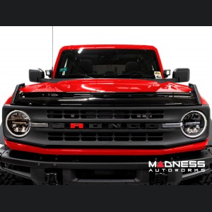 Ford Bronco Hood Deflector - Gloss Black - IAG