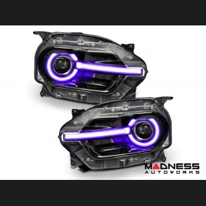 Ford Bronco Sport Headlight LED Kit - Colorshift DRL w/ Halo Kit  - RF Controller