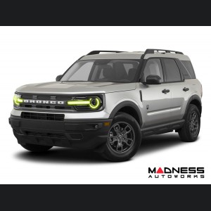 Ford Bronco Sport Headlight LED Kit - Colorshift DRL w/ Halo Kit  - 2.0 Controller