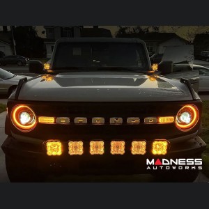 Ford Bronco Head Lights - Oculus Bi-LED Projector - Oracle - Switchback