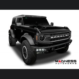 Ford Bronco Windshield Light Bar - Integrated Roof Light Bar System - Oracle - LED - Black