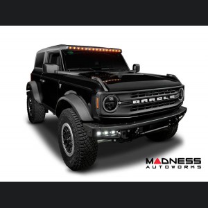 Ford Bronco Windshield Light Bar - Integrated Roof Light Bar System - Oracle - LED - Black