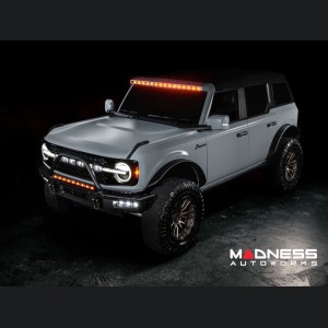 Ford Bronco Windshield Light Bar - Integrated Roof Light Bar System - Oracle - LED - Black