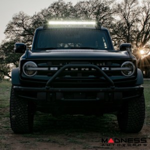 Ford Bronco Light Upgrade - Roof Rack Light Kit - Rigid Industries - Includes S.R. Spot / Flood Combo Bar