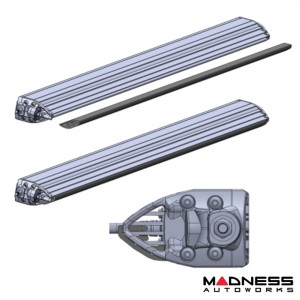 Ford Bronco Light Upgrade - Roof Rack Light Kit - Rigid Industries - Includes S.R. Spot / Flood Combo Bar