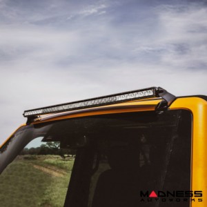 Ford Bronco Light Upgrade - Roof Rack Light Kit - Rigid Industries - Includes S.R. Spot / Flood Combo Bar