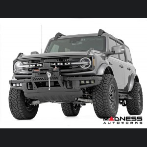 Ford Bronco Winch Mount - High Mount - OE Modular Bumper - Rough Country - Winch Mount Only