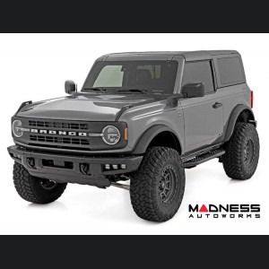 Ford Bronco Running Boards - OV2 Side Steps - Rough Country - 2 Door