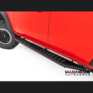 Ford Bronco Running Boards - OV2 Side Steps - Rough Country - 4 Door