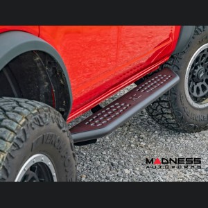 Ford Bronco Running Boards - OV2 Side Steps - Rough Country - 4 Door