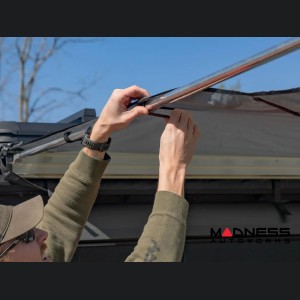 Ford Bronco Roof Rack Awning - Retractable - 6'6" x 9'8"